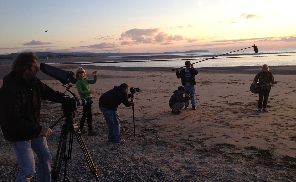 Behind the Scenes - Man in the Camo Jacket